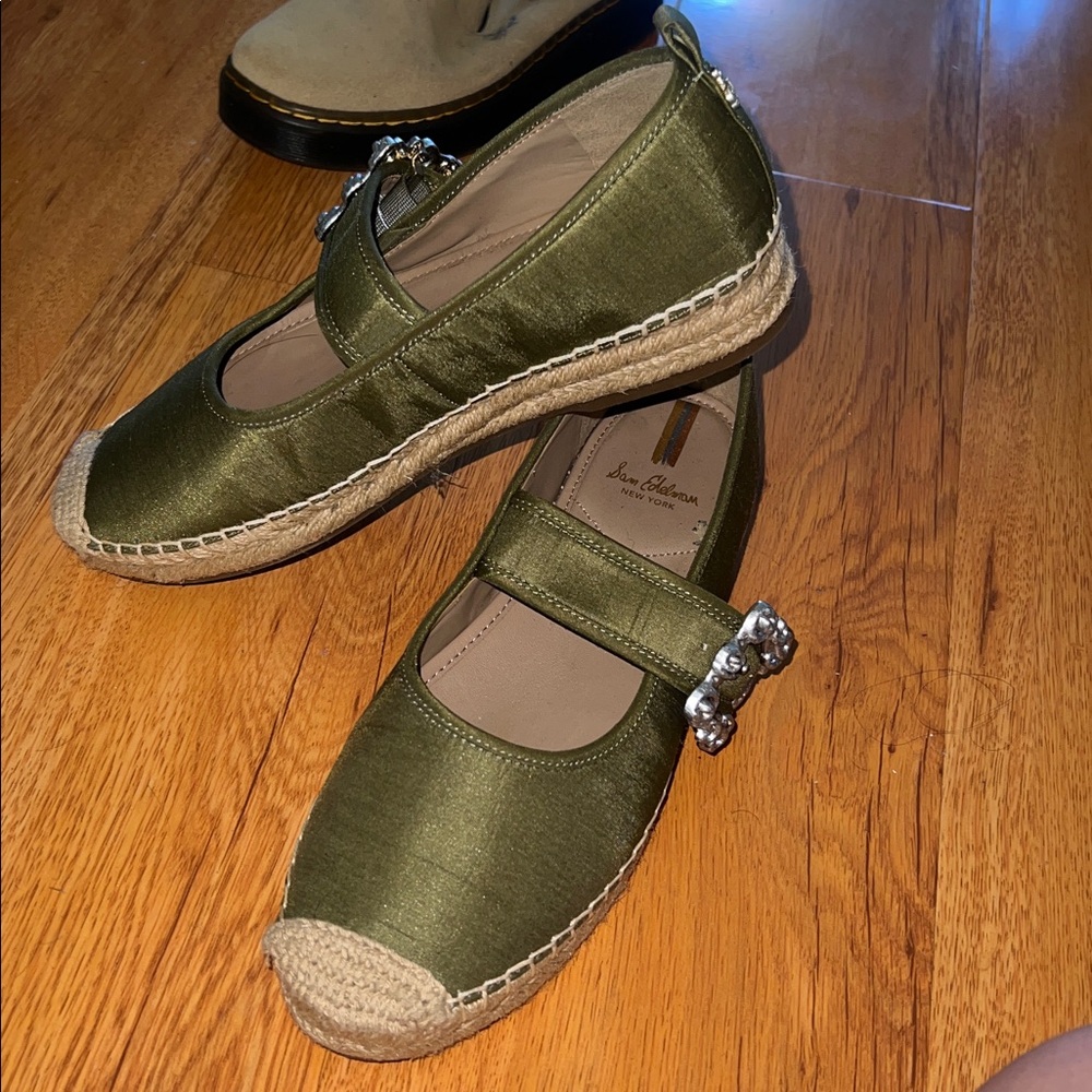 Sam Edelman Maddy Mary Jane Espadrilles size 8